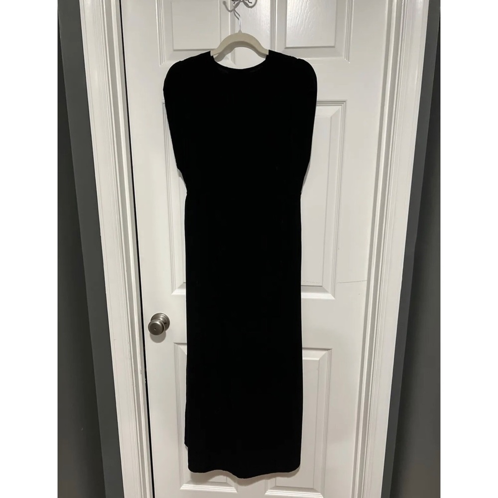 Tysa Juniper Beautiful Black Drawstring Dolman Sl… - image 3